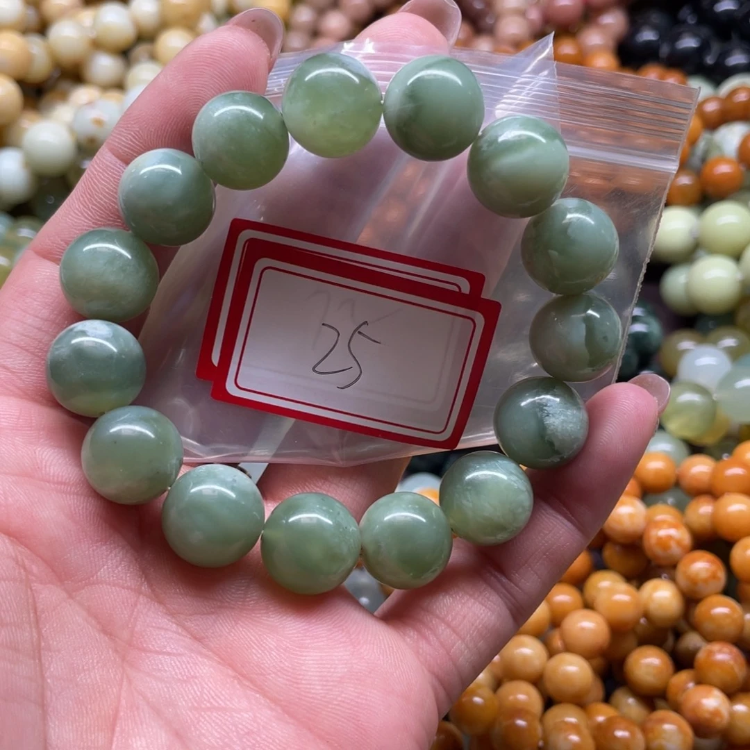 蛇纹石玉未镶嵌手串