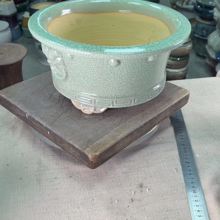 泳坤堂石湾盆海*灵陶瓷