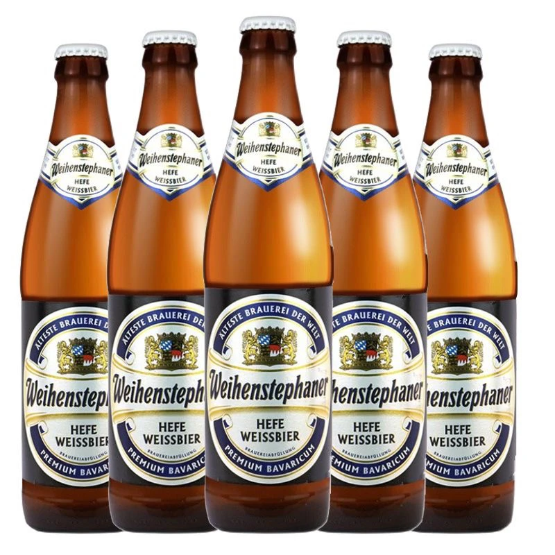 【极兔快递】10月15号到期德国原装进口唯森酵母小麦白啤500ml*6瓶