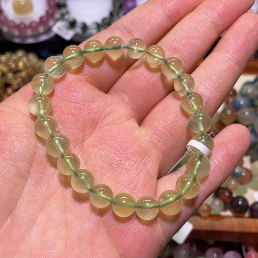 水晶手链未镶嵌8mm葡萄石