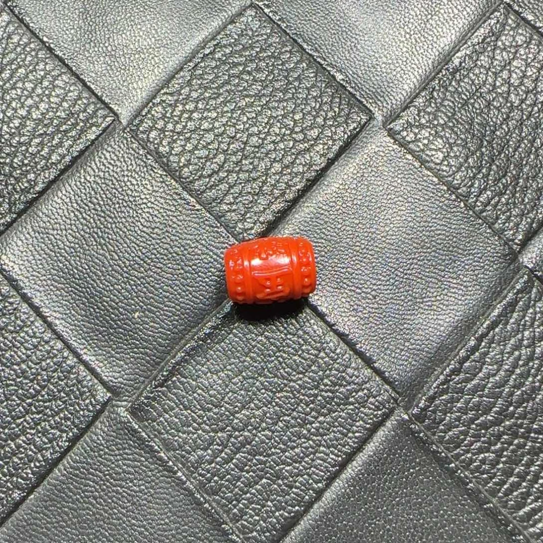 南红玛瑙未镶嵌桶珠