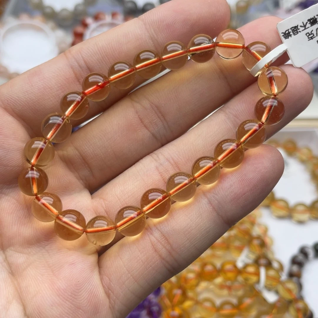 水晶手链未镶嵌纯天然