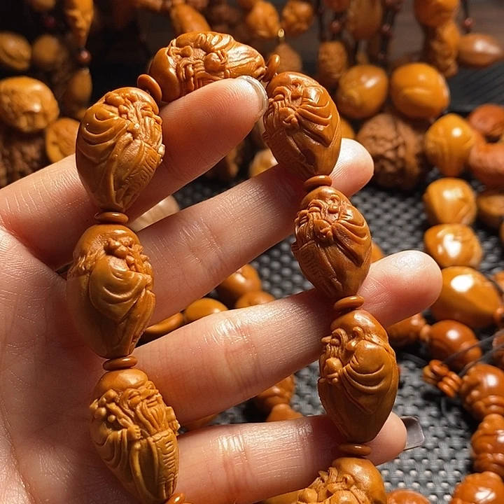 吊坠橄榄核寿星佬