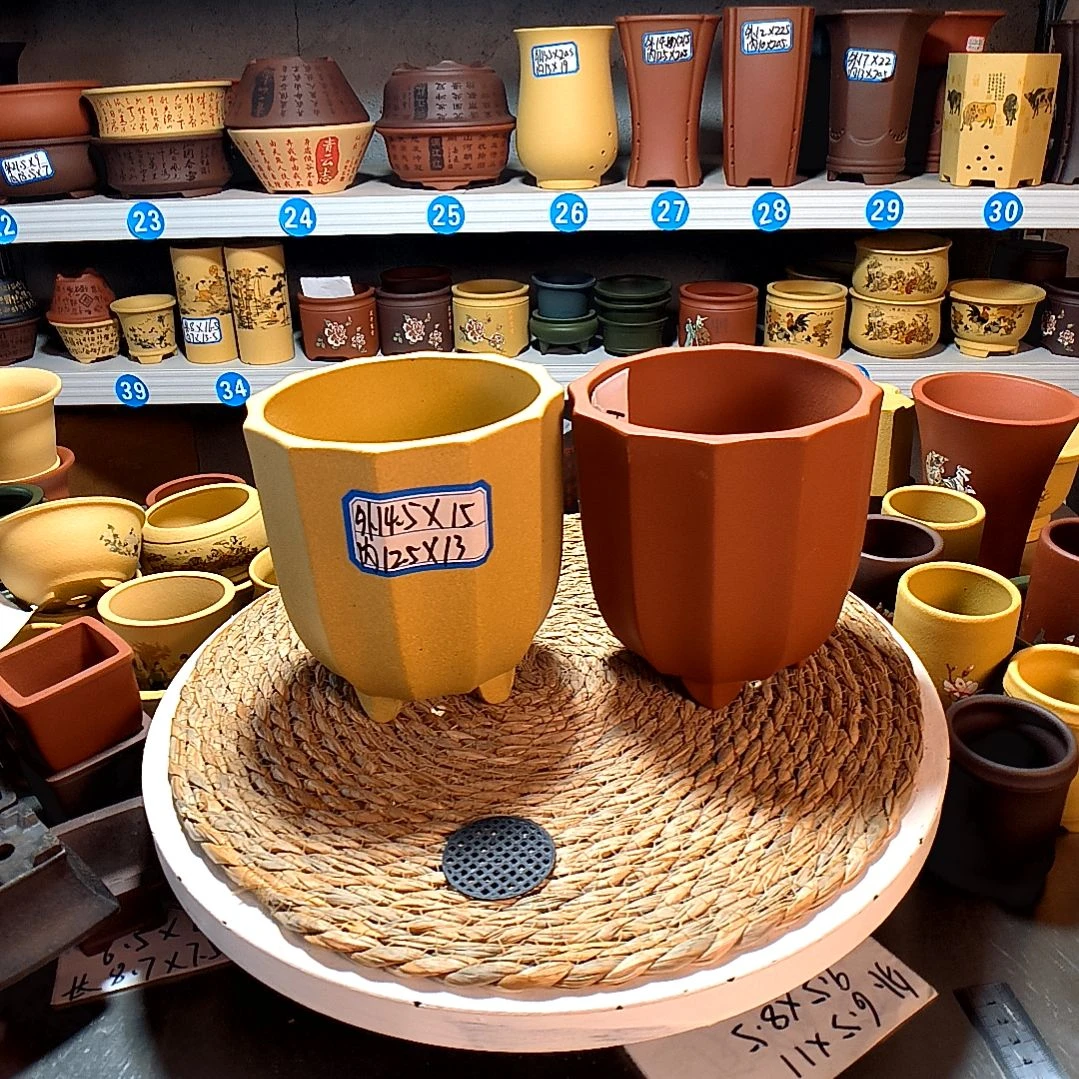 宜兴紫砂紫砂花盆花盆