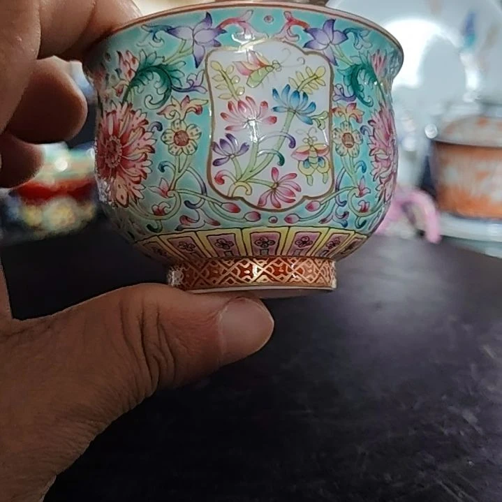 L***f景德镇陶瓷茶具套装摆件