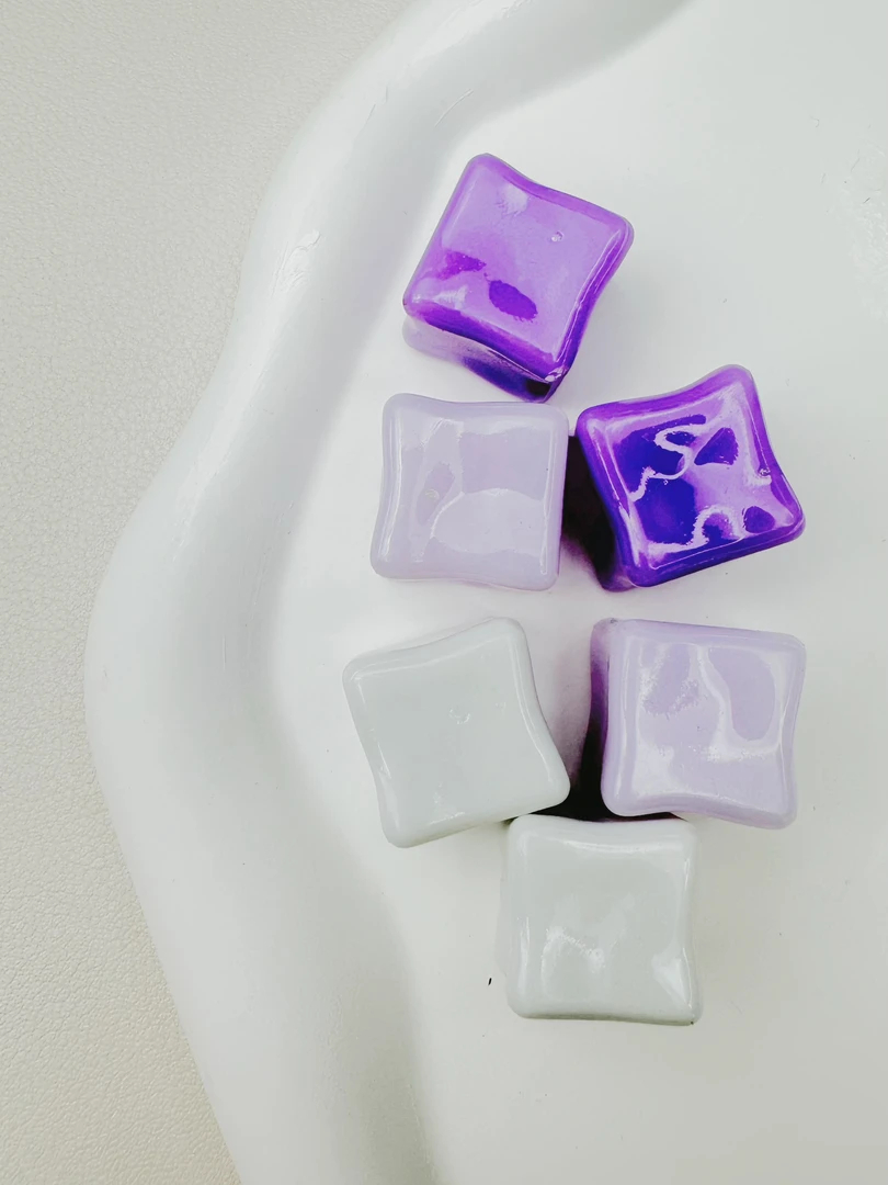 {直播现拆} 芋泥冰沙系列夜光手工作冰块DIY炫彩摆件家用个性