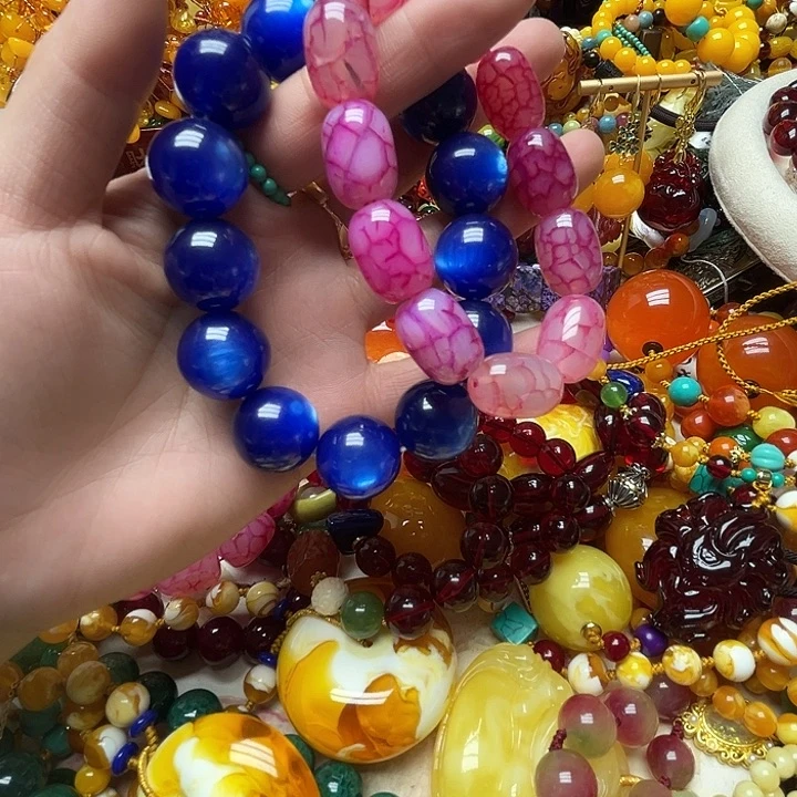 树脂制品清*2407两条手链