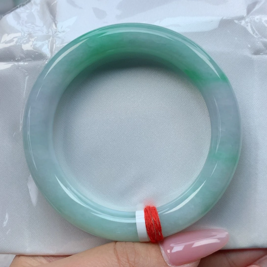 翡翠手镯未镶嵌10502翡翠手镯58
