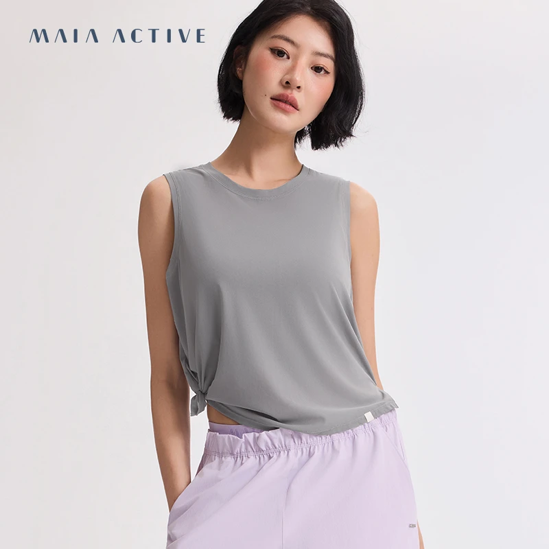 MAIAACTIVE️ 凉感运动背心 训练跑步骑行圆领夏季无袖T恤52TK01