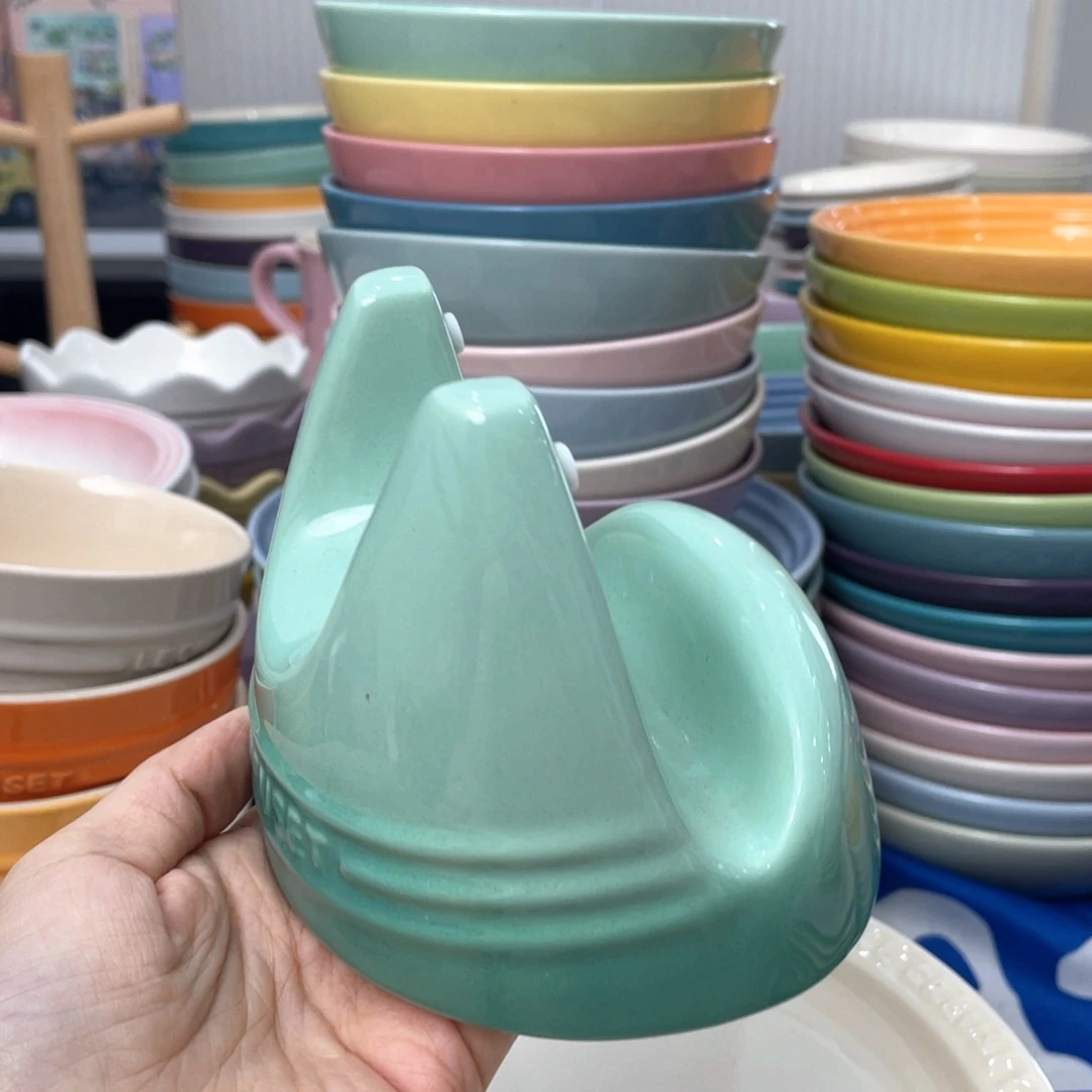 瓷片微瑕1个锅盖架