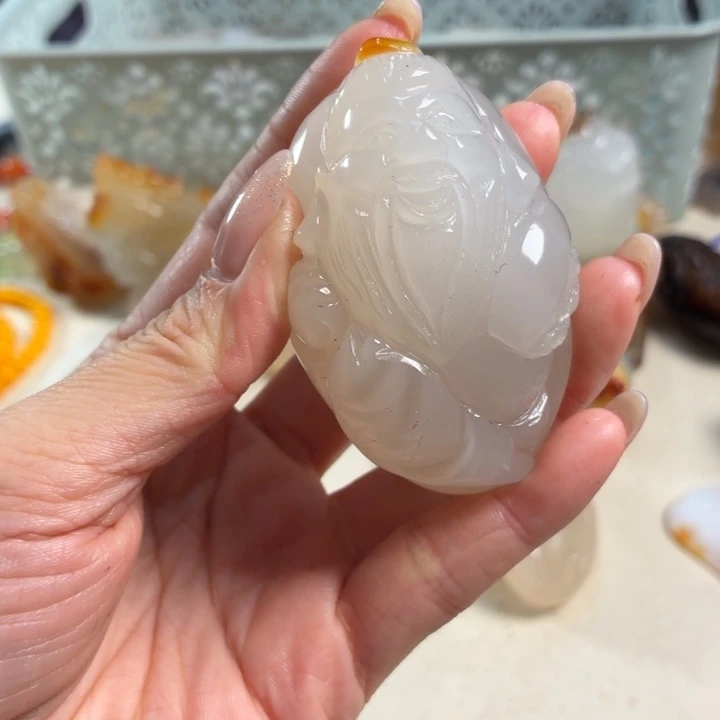 玛瑙/玉髓未镶嵌吊坠(不含链)