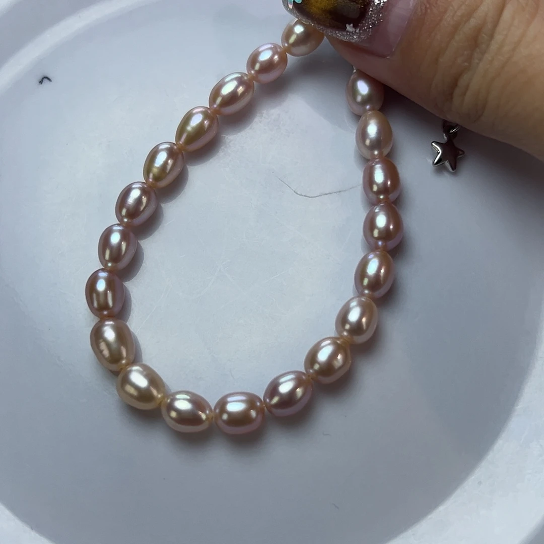 手绳淡水珍珠钛钢