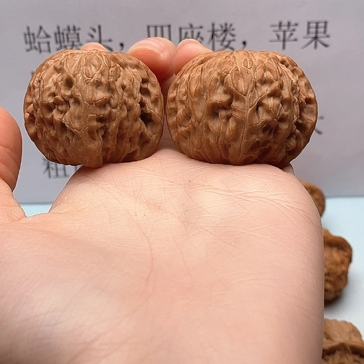 文玩核桃吊坠正磨盘