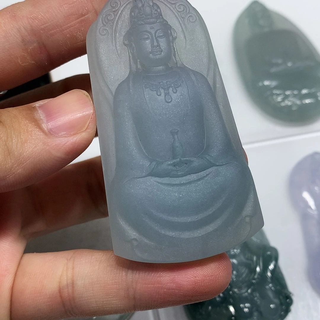 翡翠未镶嵌颈饰1111111111111111