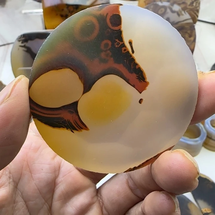 玛瑙/玉髓未镶嵌颈饰