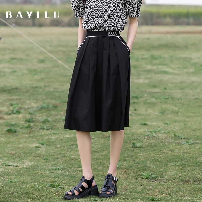 【力力淘】芭依璐女装夏季新款时尚半身裙86Q3569