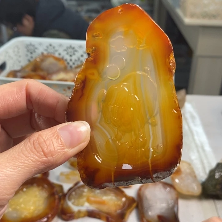 玛瑙/玉髓吊坠(不含链)未镶嵌