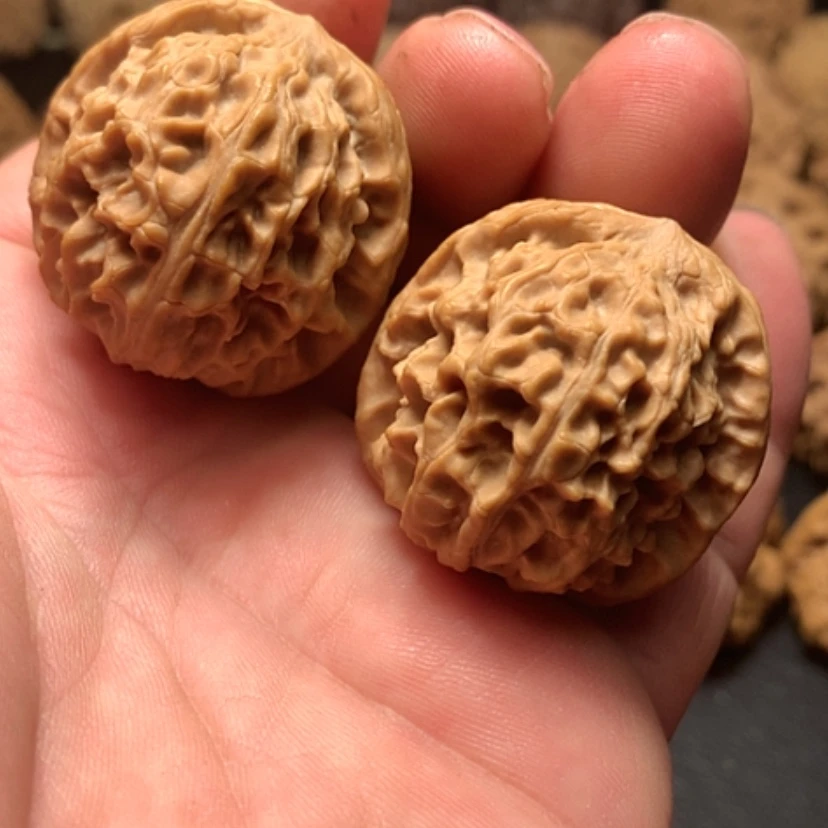 【闪购商品】把件文玩核桃高**高龙眼