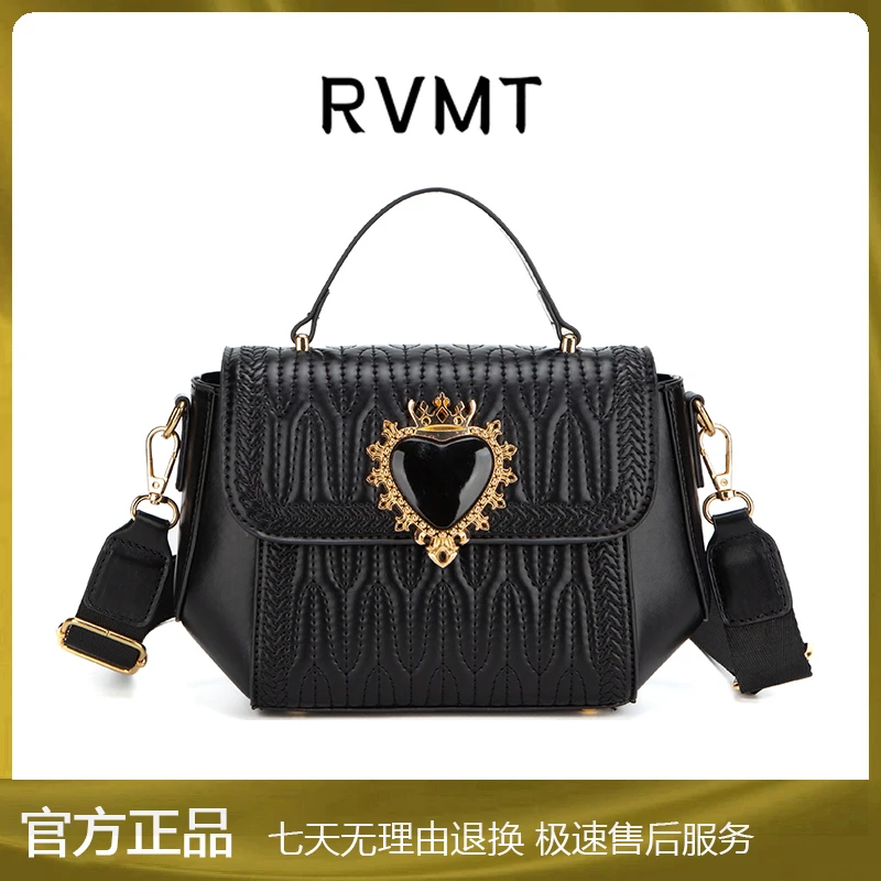 2025新款时尚潮流百搭气质菱形爱心单肩斜挎手提包a001