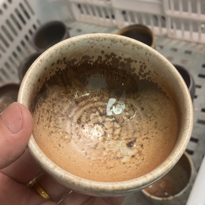 柴烧杯子宝瓶大放漏。