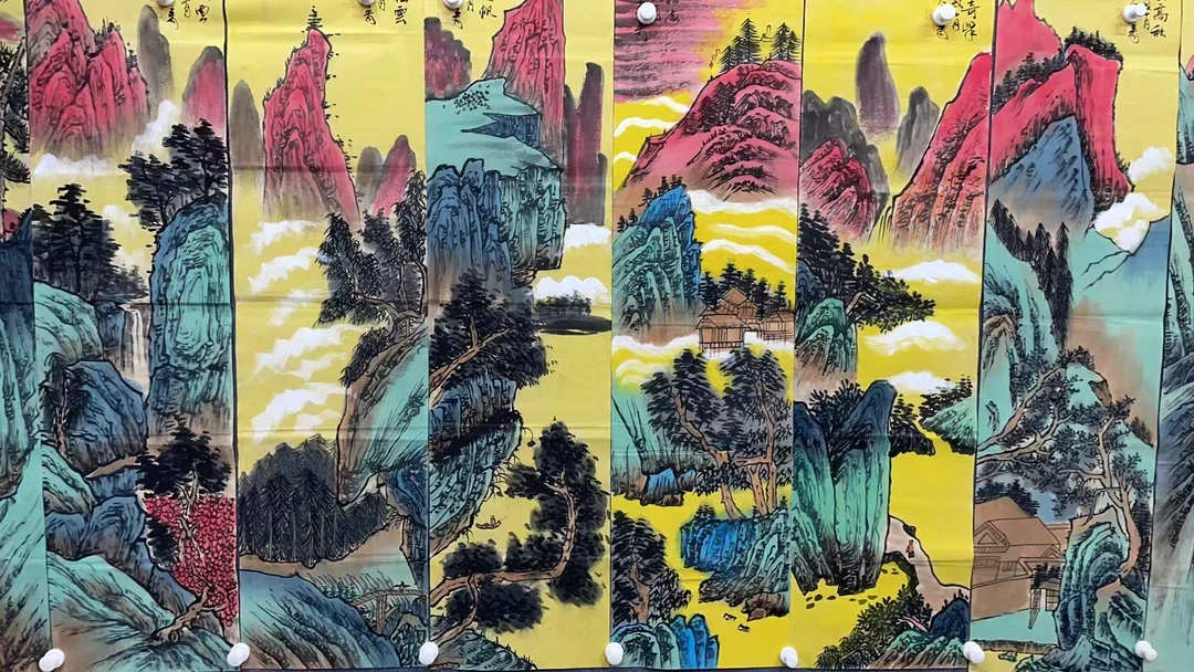 【优斯特】精品十二条屏装饰画通用链接