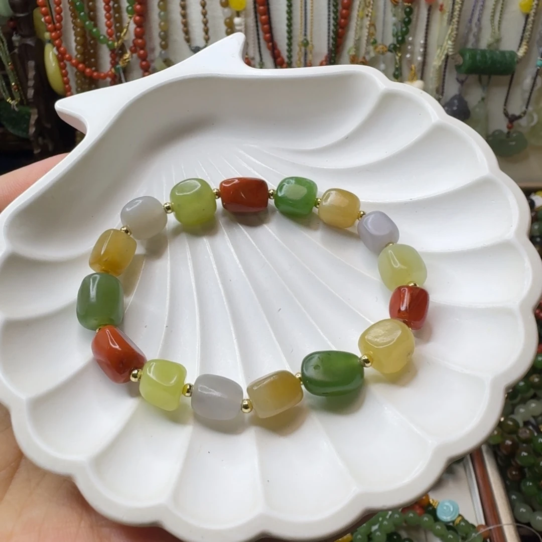 和田玉手链未镶嵌