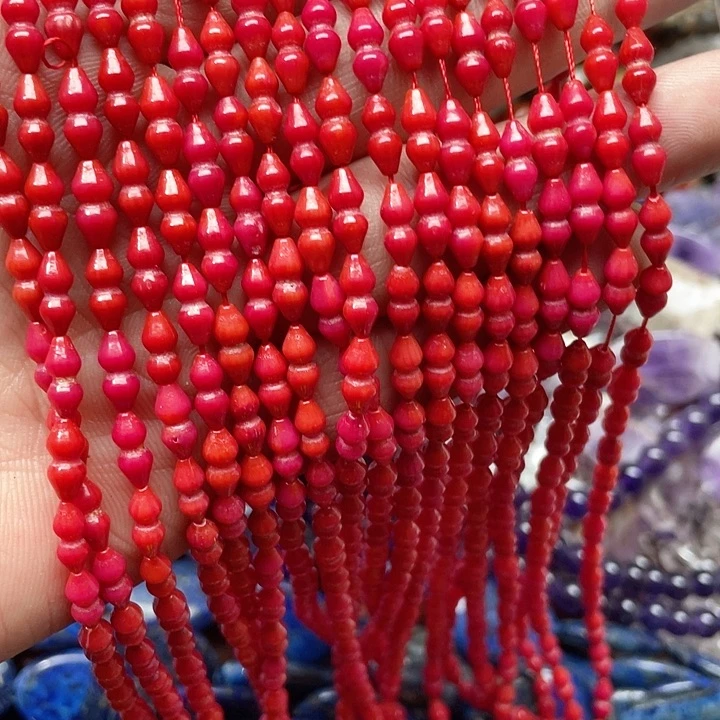 玛瑙/玉髓珠宝半成品未镶嵌一条4x10mm三姑娘