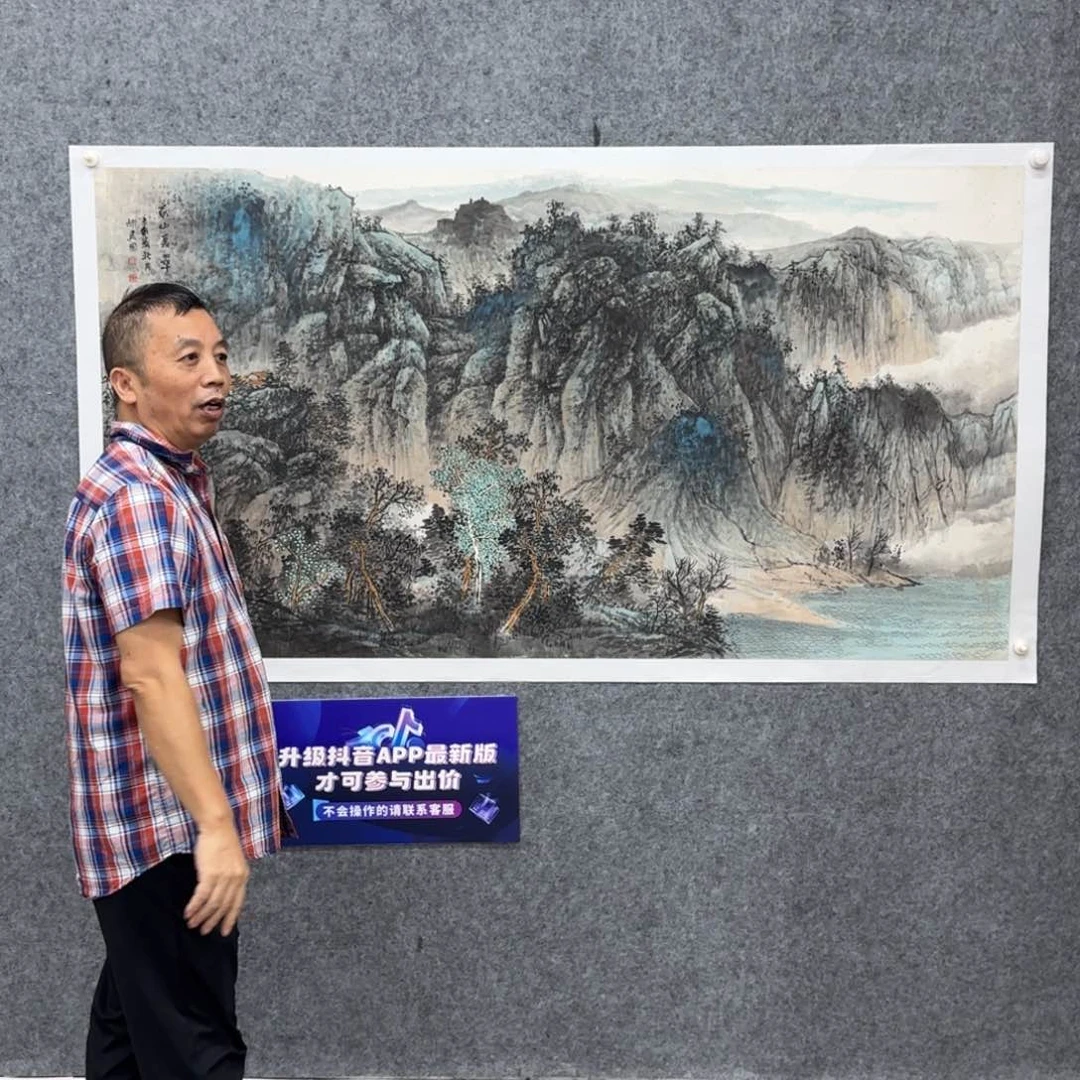 国画国画作品HJG老师