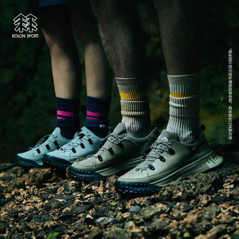 KOLON SPORT可隆户外COMFY联名GTX露营鞋男女同款机能风登山鞋