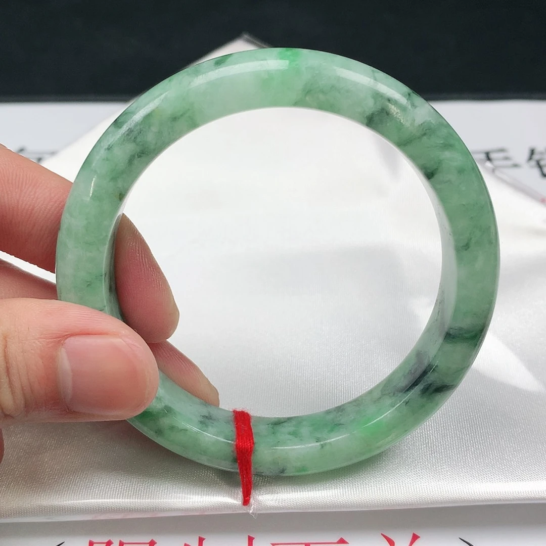 翡翠手镯未镶嵌圈58