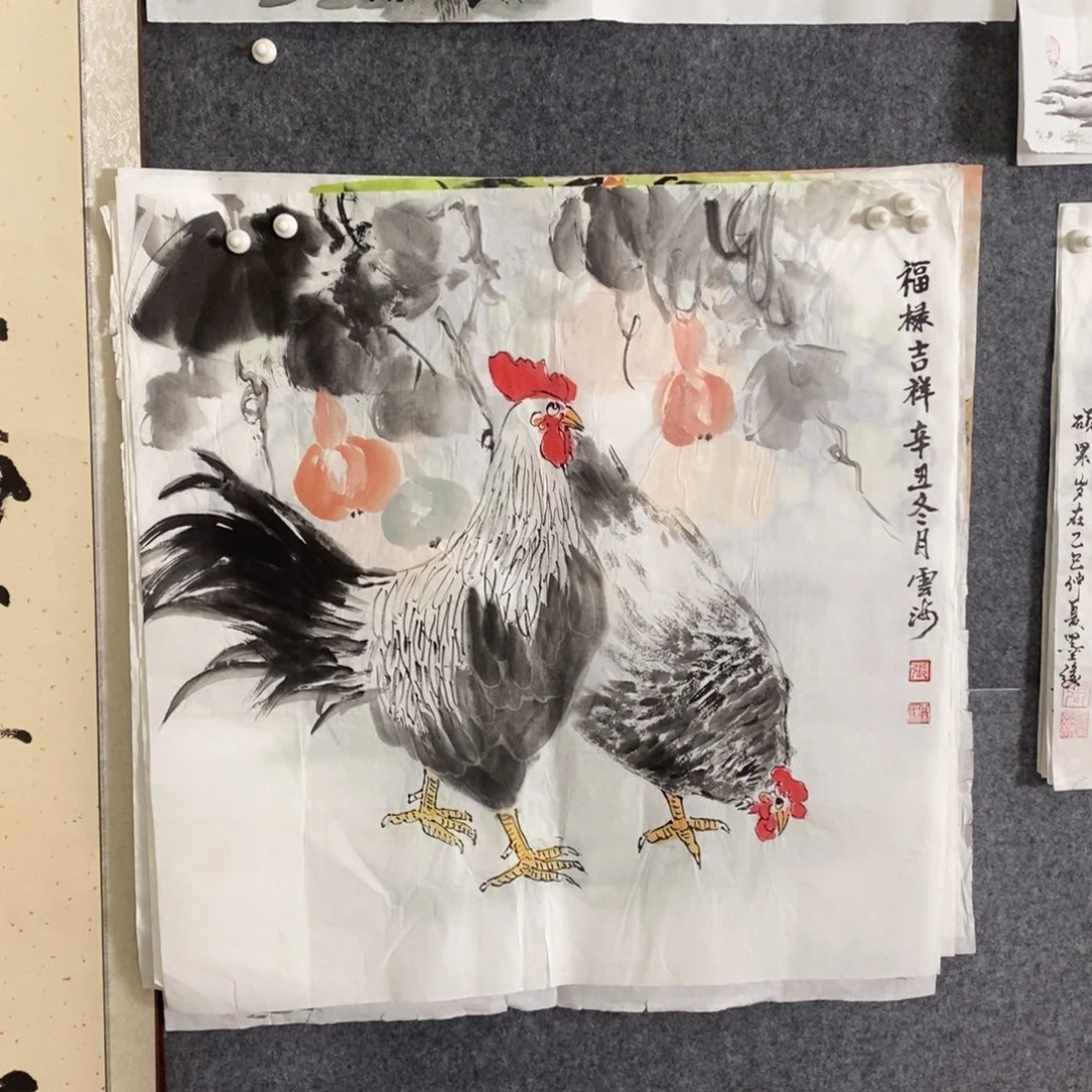 国画纯手写手绘作品7