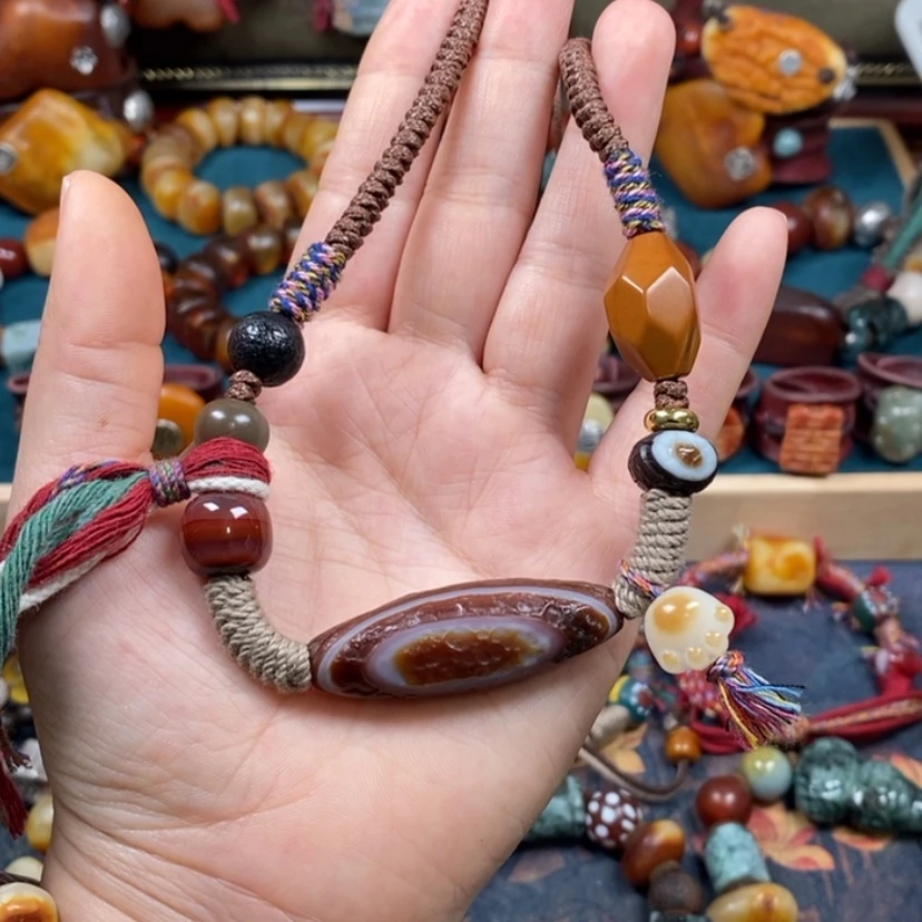 【闪购商品】玛瑙/玉髓颈饰未镶嵌