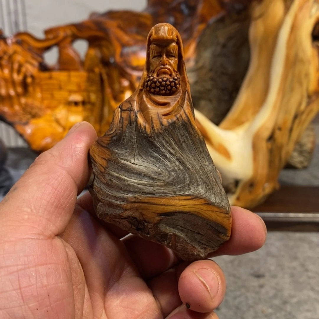 【闪购商品】柏木（崖柏）根雕木雕工艺品摆件家居手把件