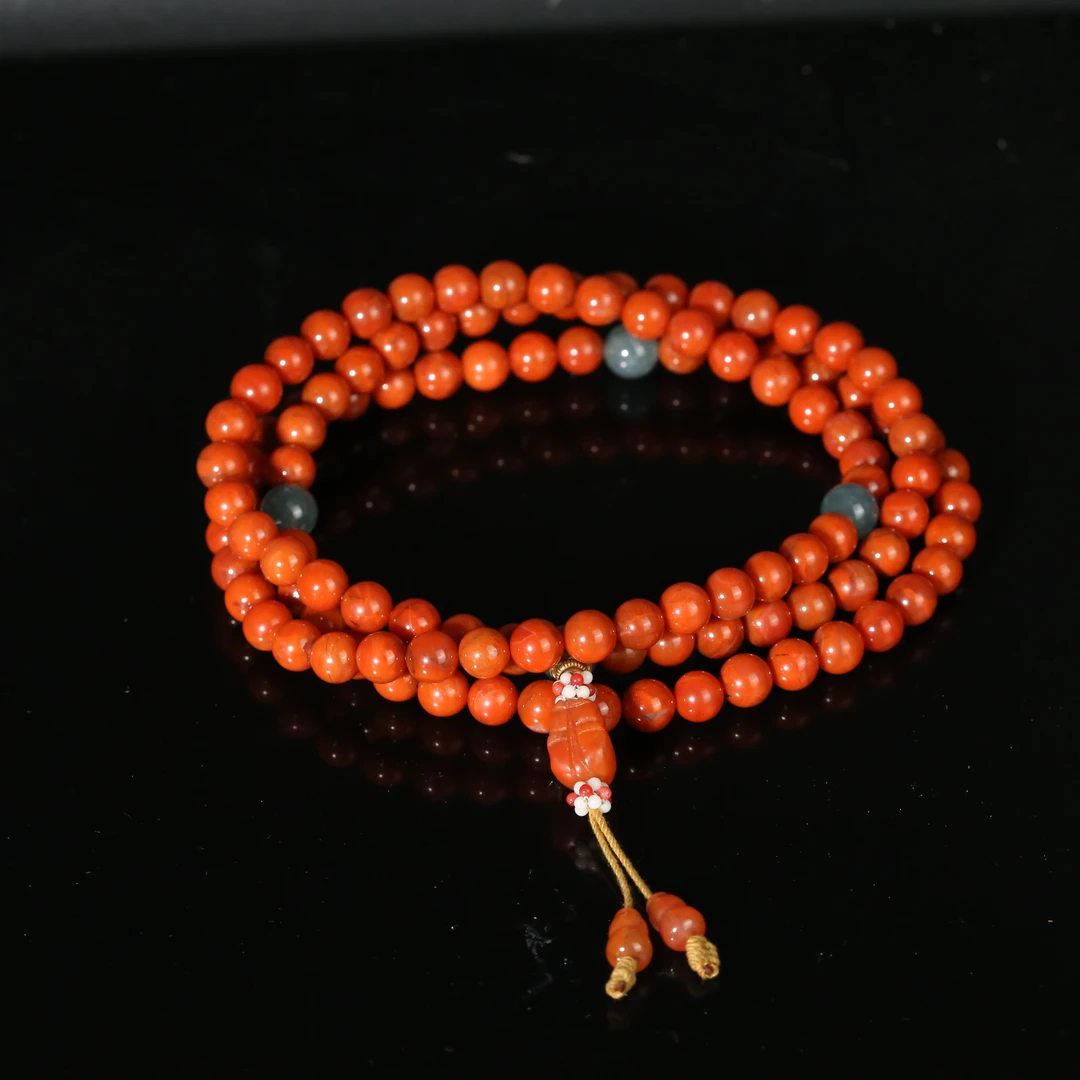 二十世纪南红玛瑙念珠DK251207086