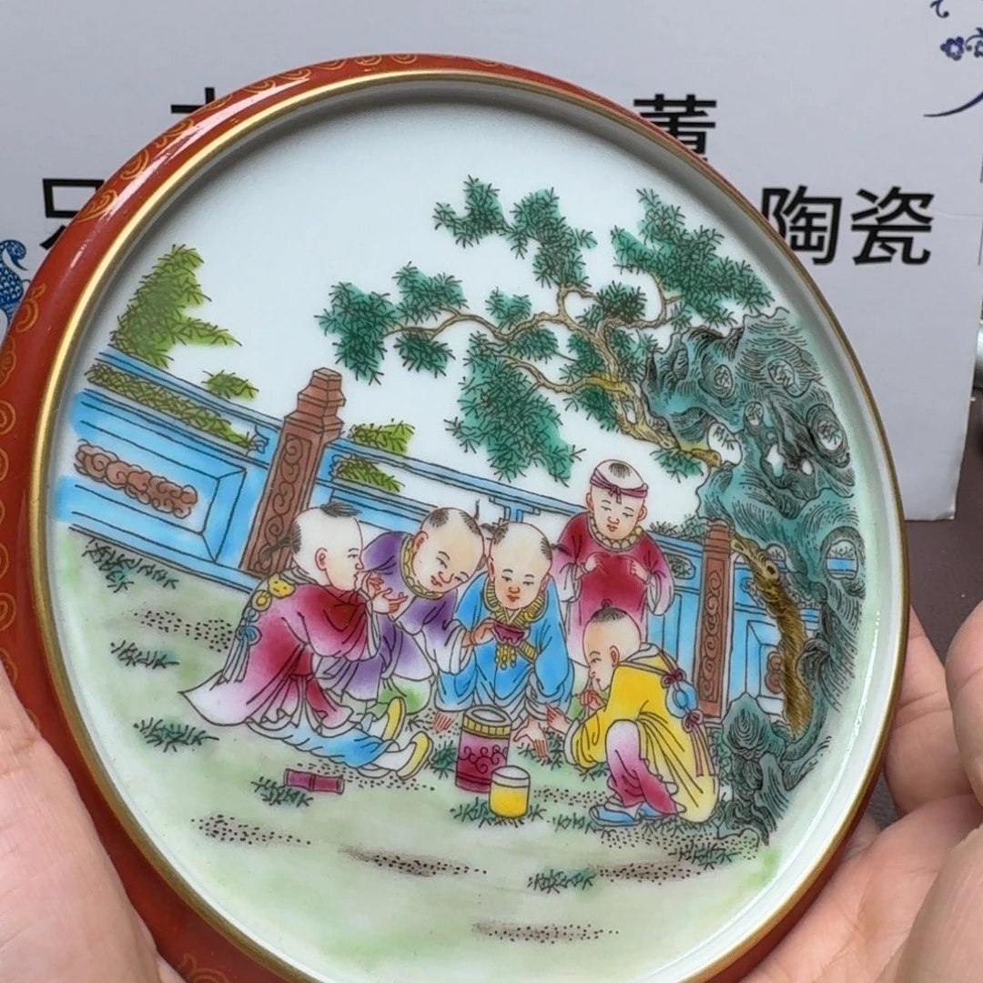 景德镇手工手绘展示