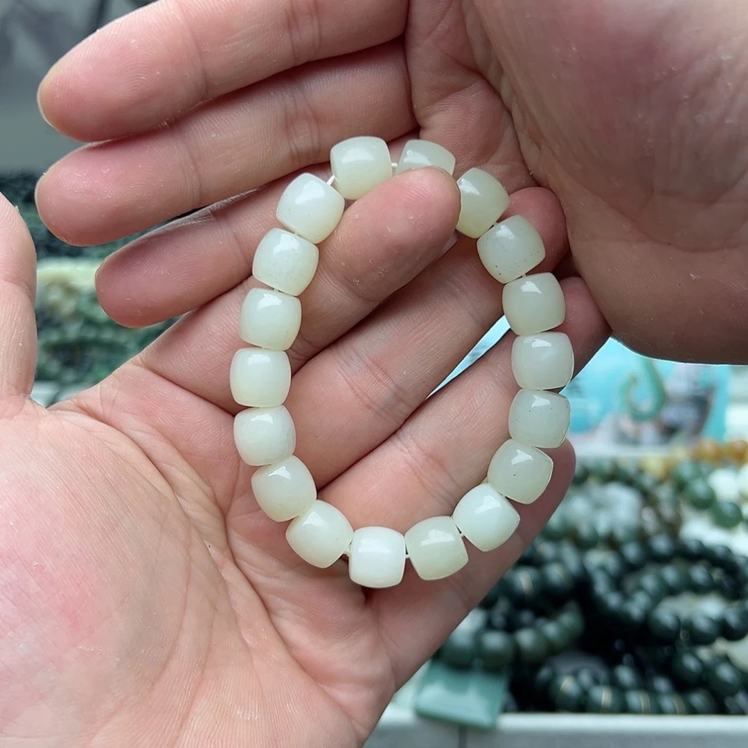 和田玉手链未镶嵌