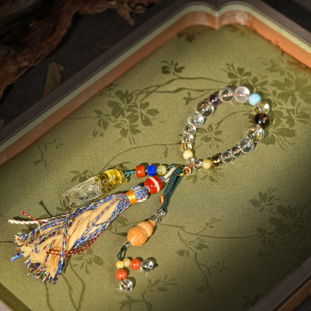 左边婷姐丨知了挂件（J117)