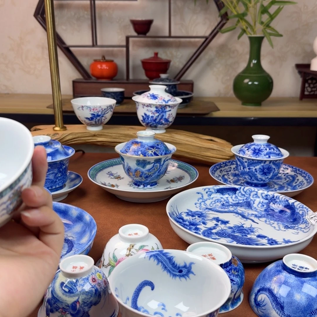 景德镇陶瓷手绘杯子