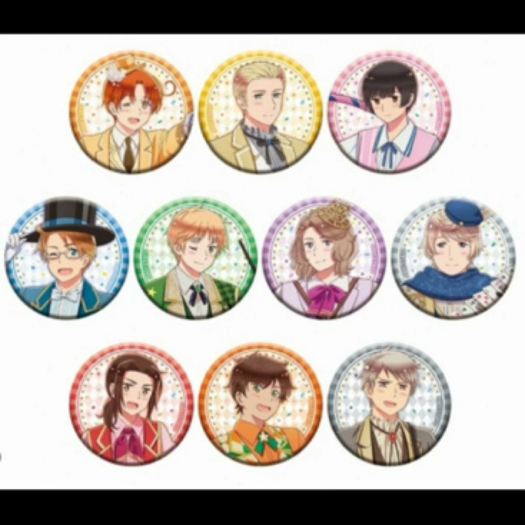 【黑塔利亚】假日吧唧盲盒