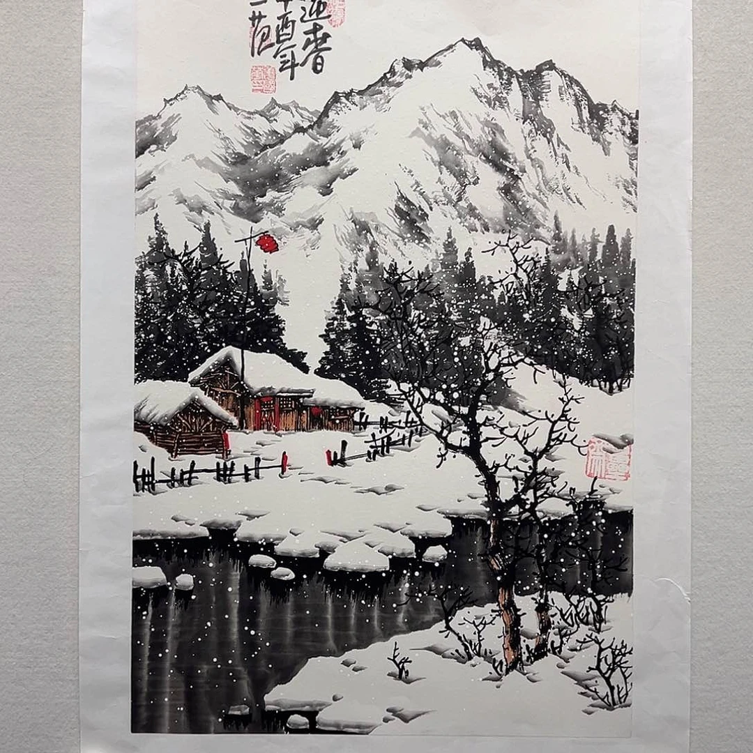 国画姜～国华国画作品