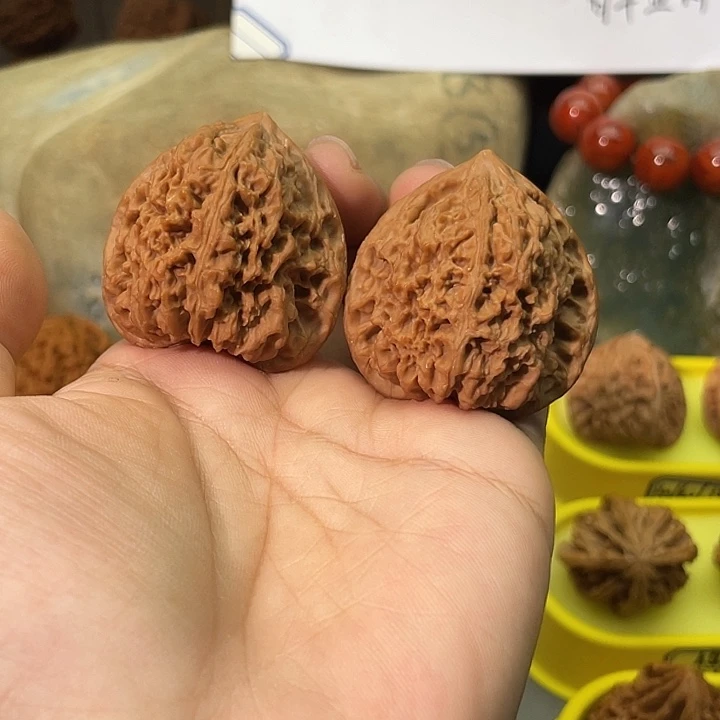 文玩核桃把件16号，41尺南疆石