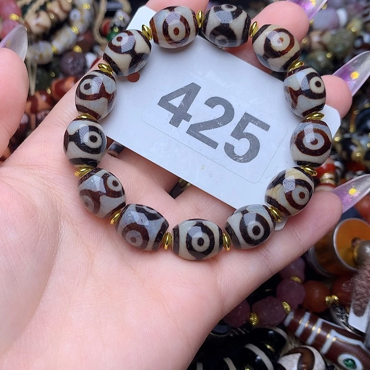 玛瑙/玉髓未镶嵌发一条