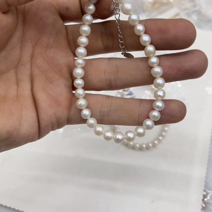 未镶嵌淡水珍珠颈饰001085