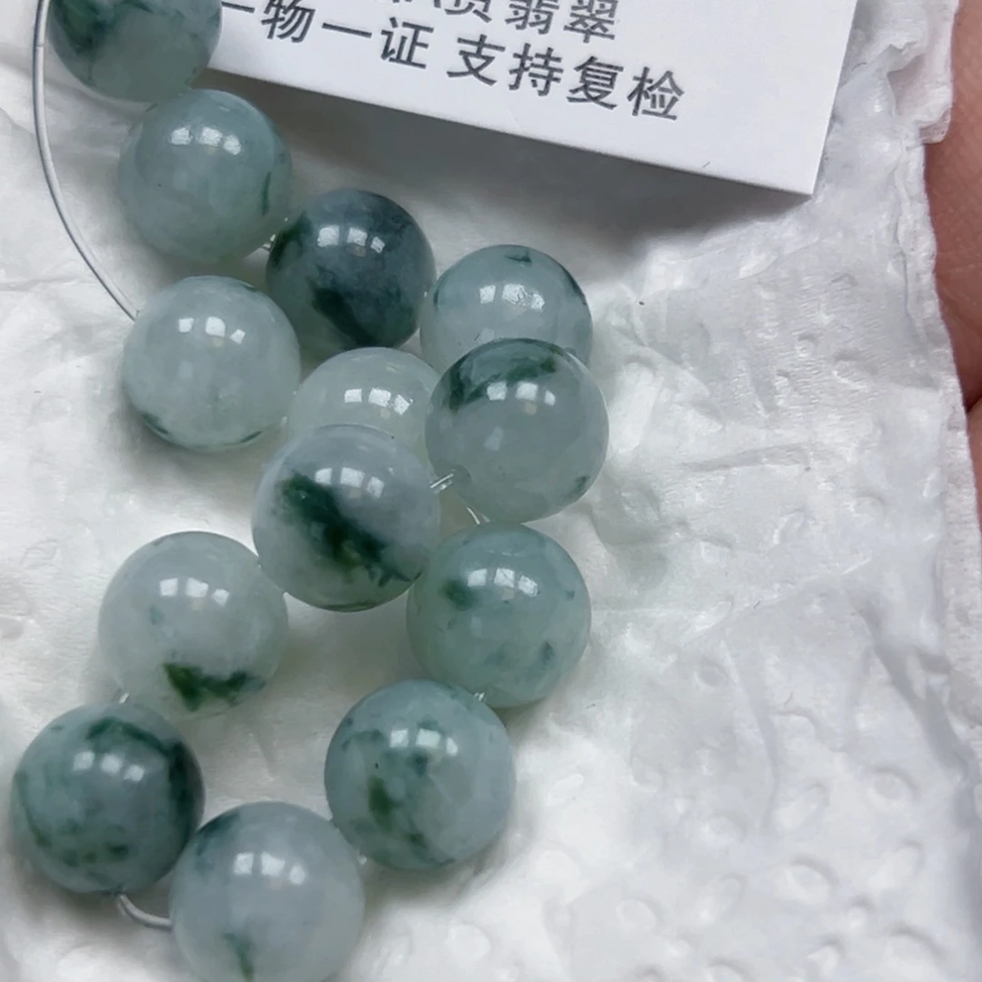 水***水颈饰未镶嵌翡翠珠串