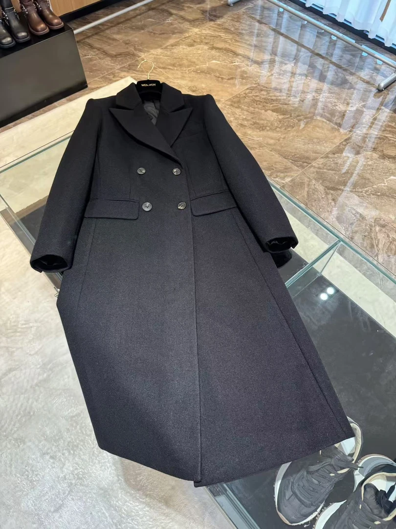 WW2025新款女士时尚经典长款春秋外套241059