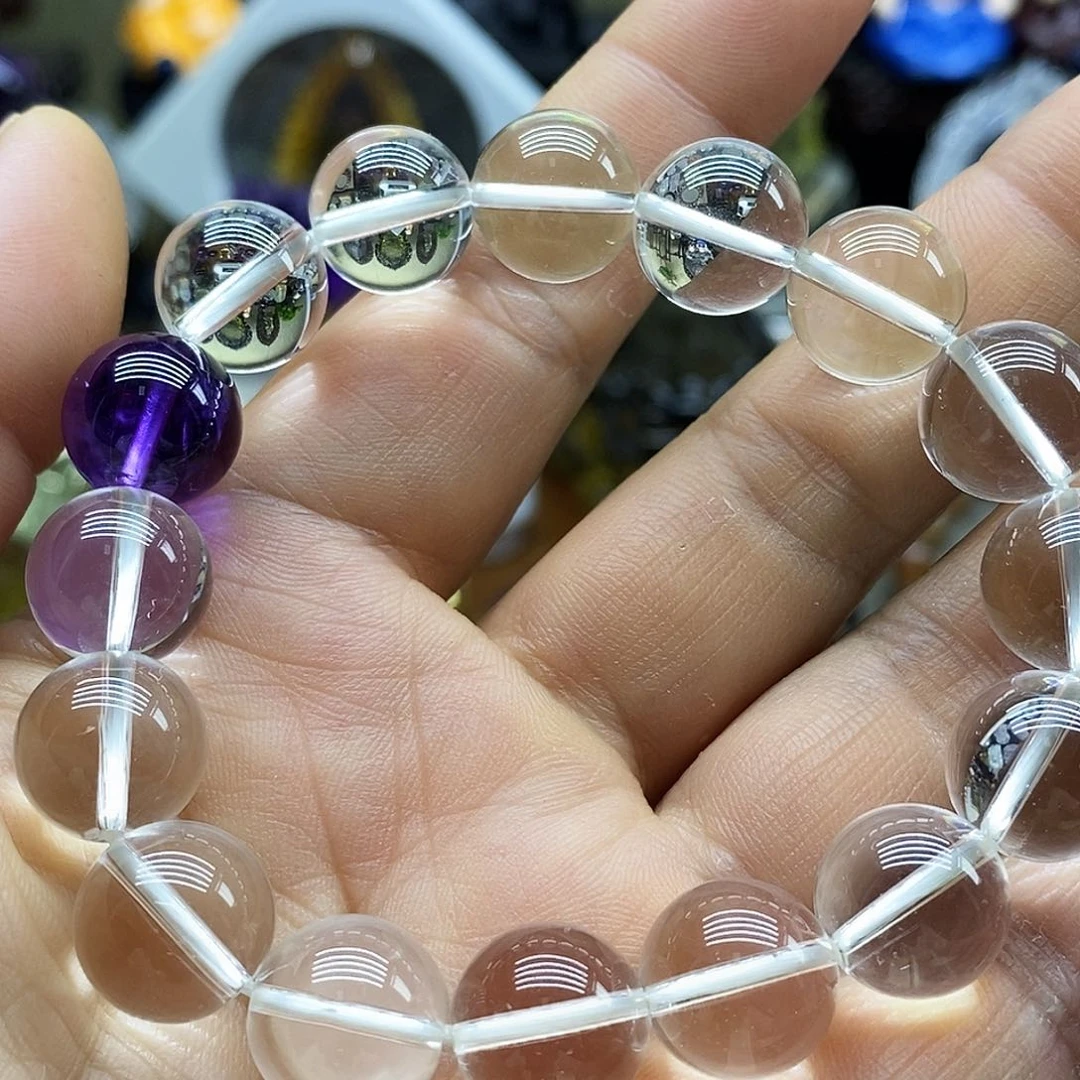 水晶手串未镶嵌未镶嵌水晶