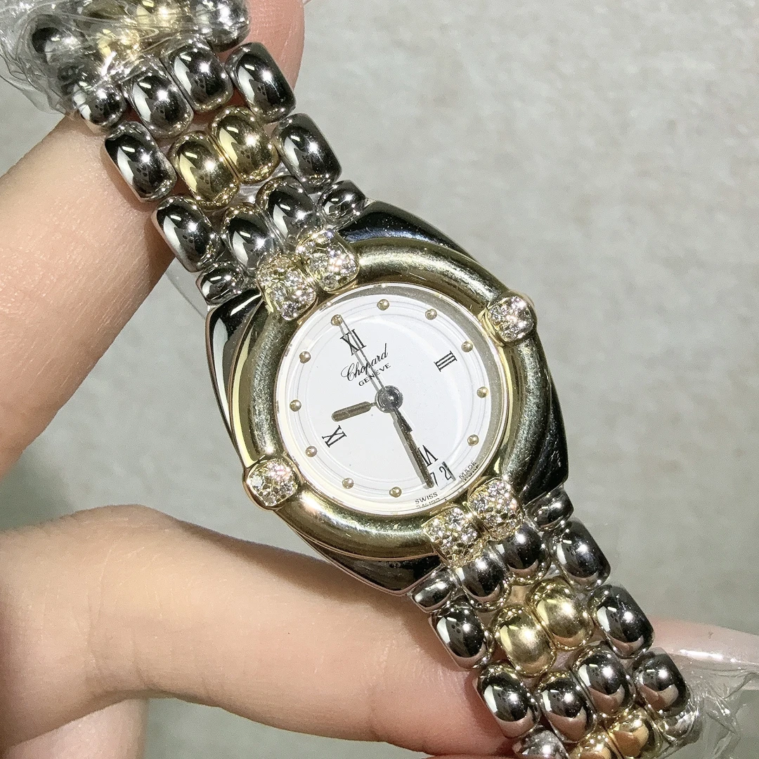 95新 Chopard/萧邦 经典系列/表径24mm/石英/原钻