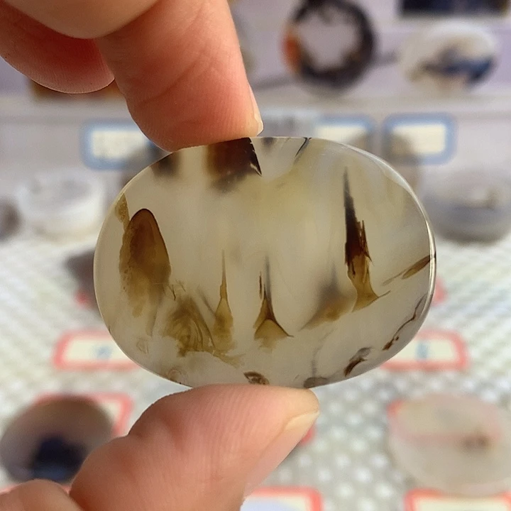玛瑙/玉髓合金颈饰