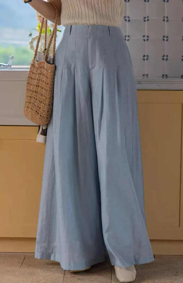 A851-A900 大历历优品 2025新款气质阔腿裤