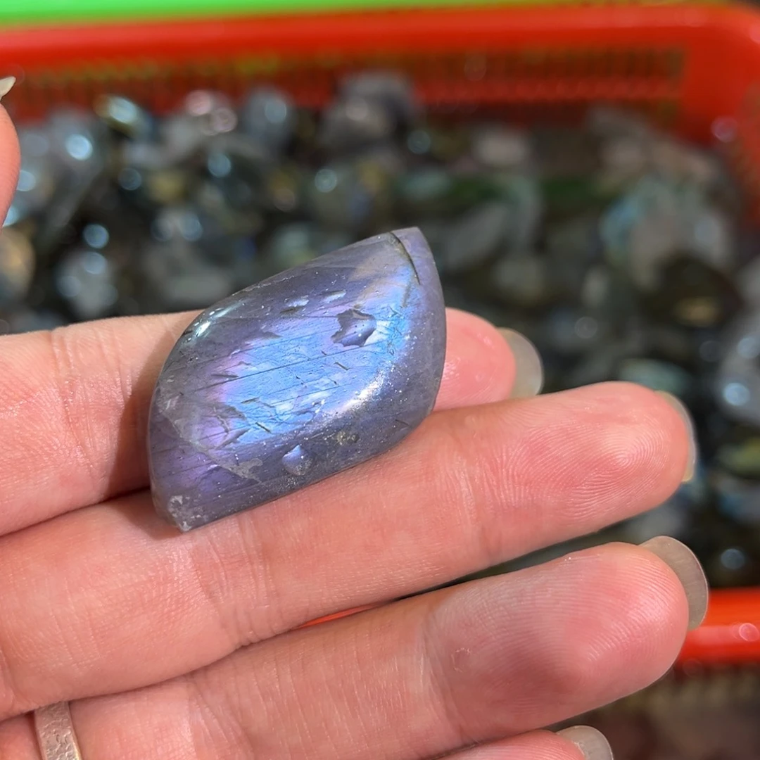 拉长石吊坠未镶嵌L***丶